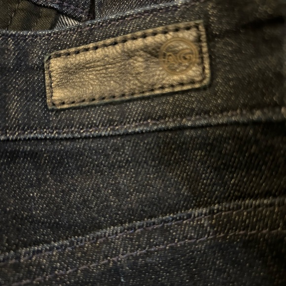 AG Adriano Goldschmied JEANS The Janis High‎ Rise Flare Dark Blue Wash 32 - Picture 13 of 16